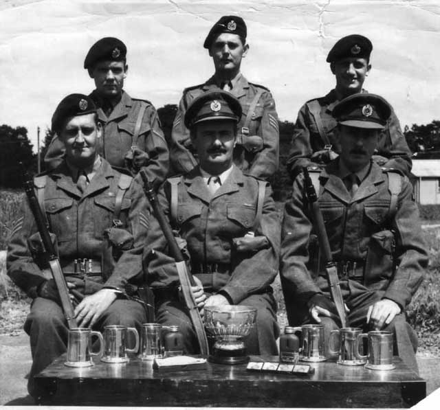 Winners minor units trophy at RERA meeting at Longmoor 1959